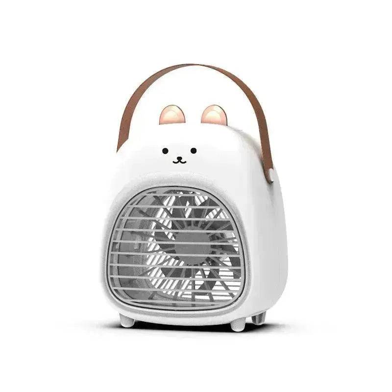 Spray Fan Humidification Cooling USB Portable Mute Desktop Fan - EX-STOCK Canada