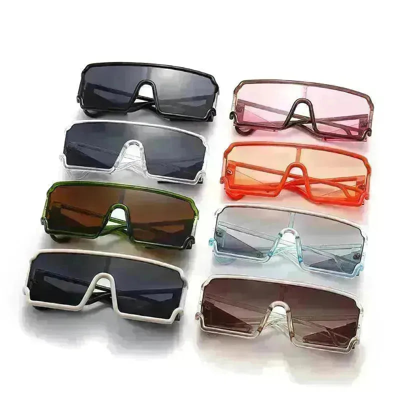 Square Fashion Large Rim Vintage Sunglasses - EX-STOCK CANADA