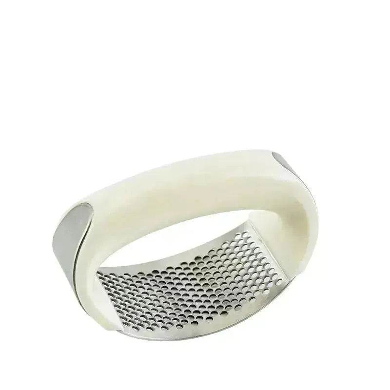 Stainless Steel Garlic Masher Garlic Press Household Manual Curve Fruit Vegetable Tools Kitchen Gadgets - EX-STOCK Canada