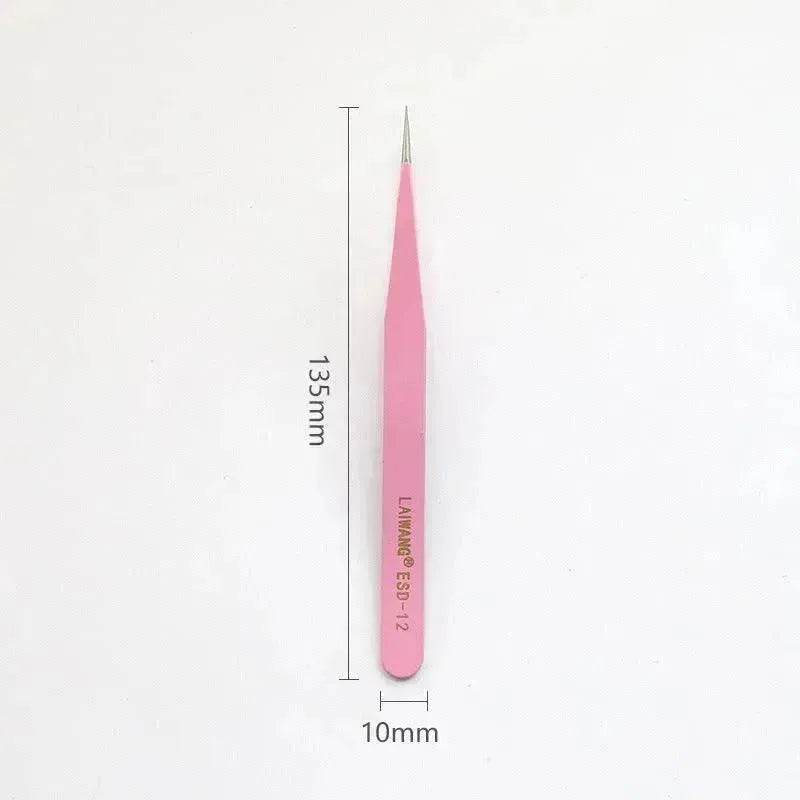 Stainless Steel Tweezers Macaron Colored Handbook And Paper Tape - EX-STOCK Canada
