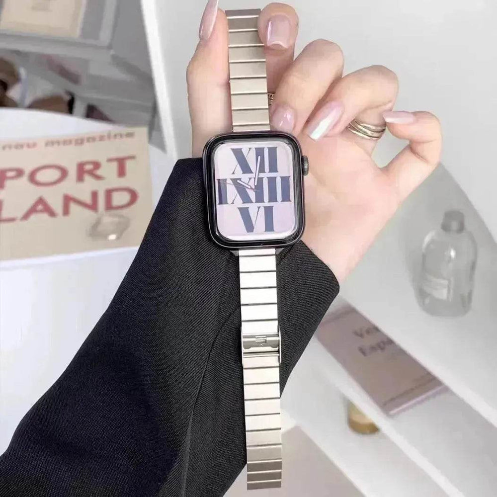 Starlight Color Metal Stainless Steel Watch Strap - EX-STOCK Canada