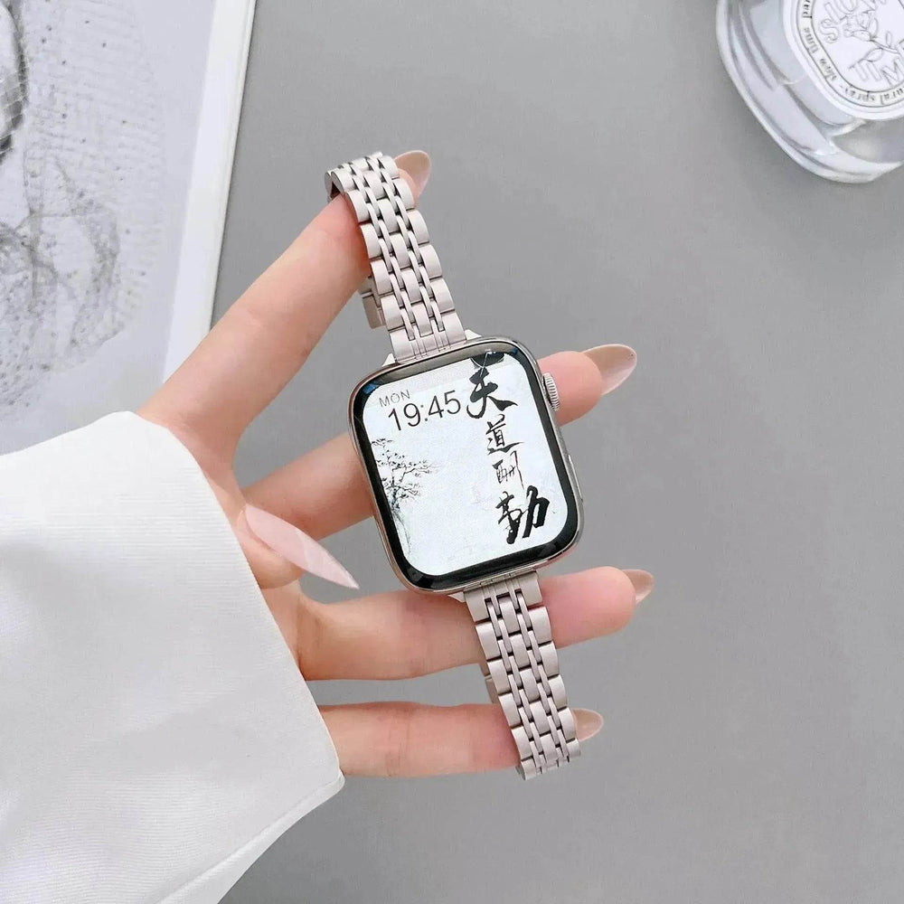 Starlight Color Metal Stainless Steel Watch Strap - EX-STOCK Canada