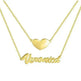 Sterling Silver Personalized Custom Jewelry Heart-shaped - EX-STOCK Canada