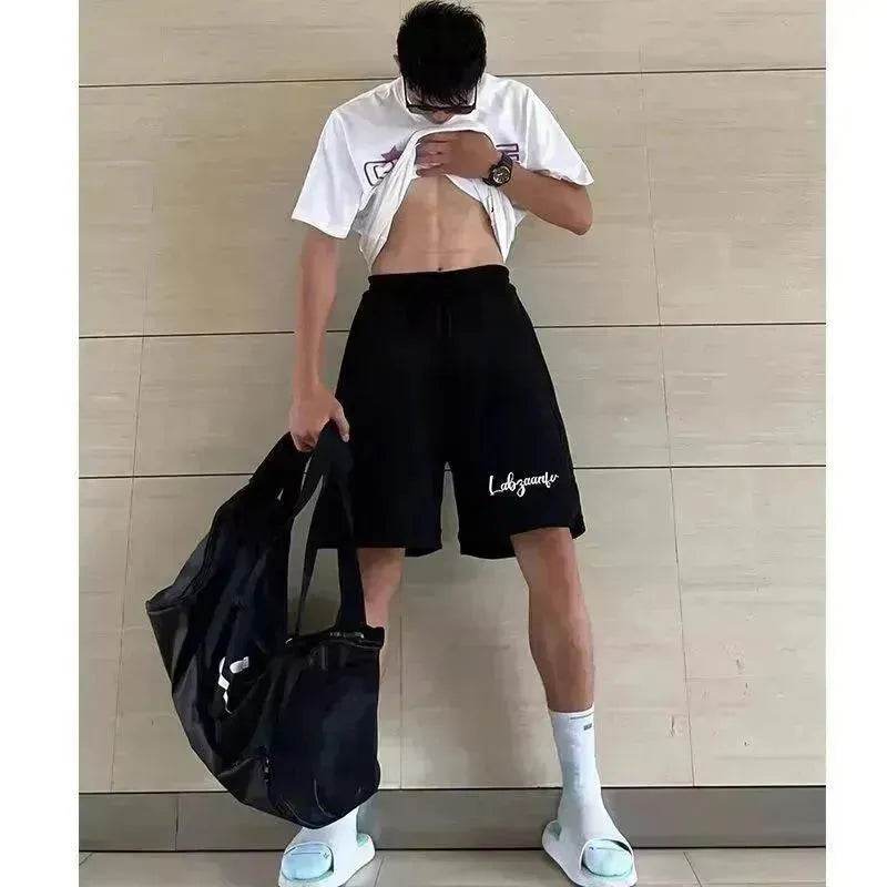 Straight Loose Casual Pants Trendy Sports - EX-STOCK Canada