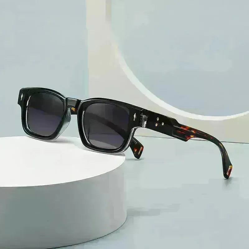 Street Shot Retro Artistic Modern Charm Anti-blue Light Sunglasses - EX-STOCK CANADA