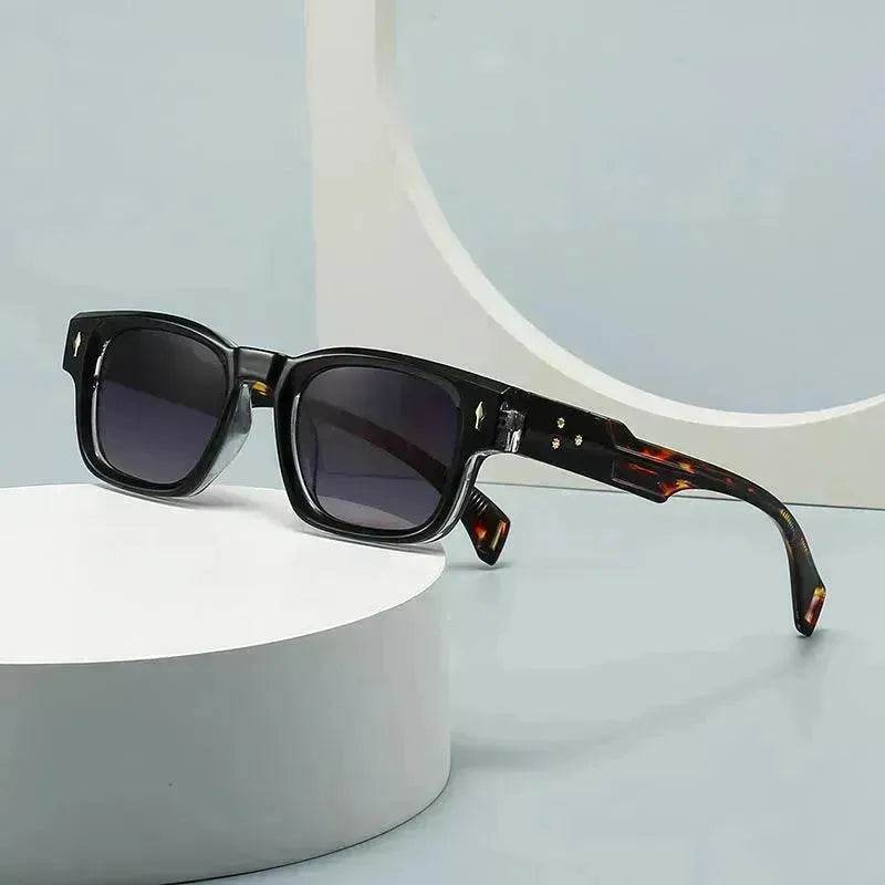 Street Shot Retro Artistic Modern Charm Anti-blue Light Sunglasses - EX-STOCK Canada