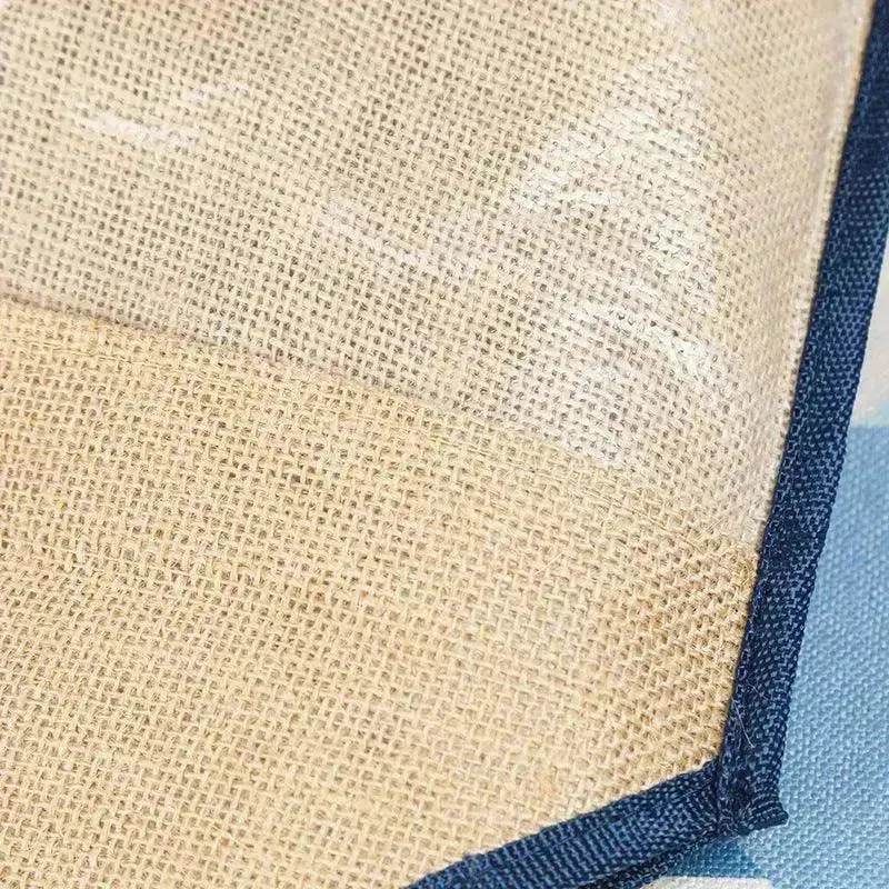 Summer Beach Retro Style Shopping Coarse Beach Bag - EX-STOCK Canada