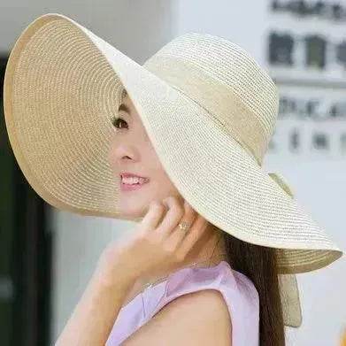 Summer Korean version of the tide hat female folding summer beach hat sun hat - EX-STOCK Canada