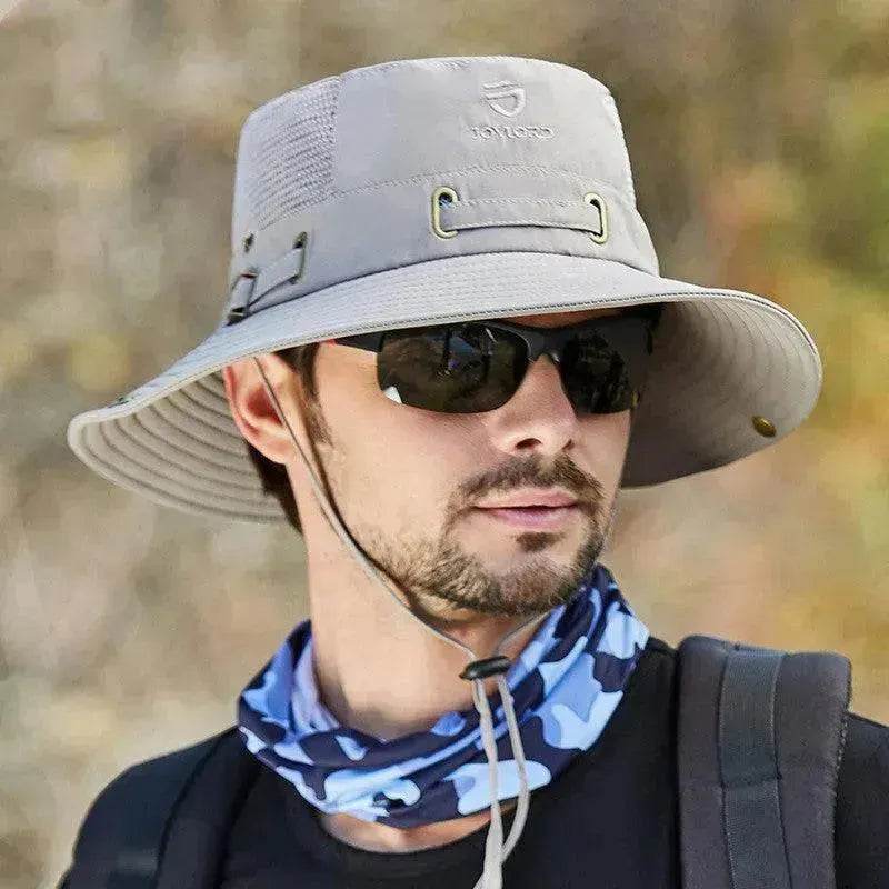 Summer Mesh Breathable Outdoor Fishing Mountaineering Sun Hat - EX-STOCK Canada