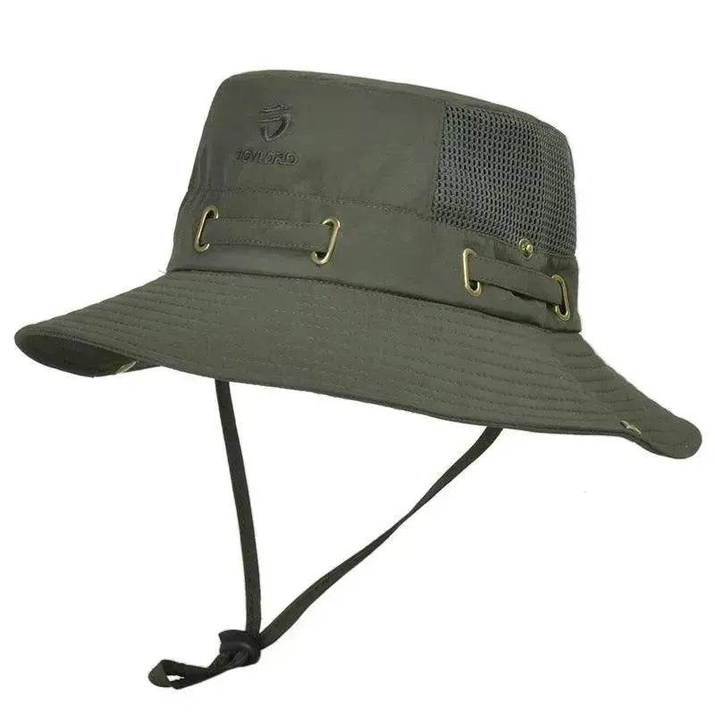 Summer Mesh Breathable Outdoor Fishing Mountaineering Sun Hat - EX-STOCK Canada