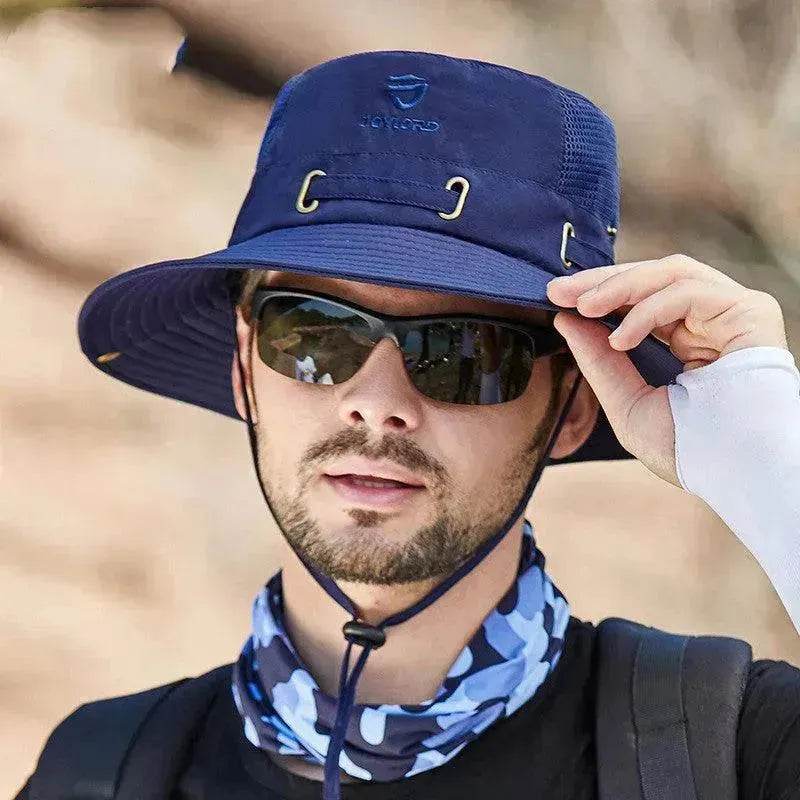 Summer Mesh Breathable Outdoor Fishing Mountaineering Sun Hat - EX-STOCK Canada