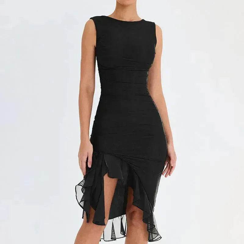 Summer Slim Skinny Sleeveless Dress For Women Fashion Party Club Dresses - EX-STOCK Canada