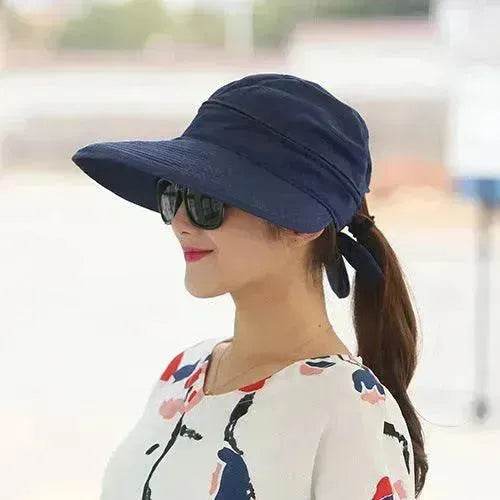 Summer Sunshade Ladies Foldable Summer Hat - EX-STOCK Canada