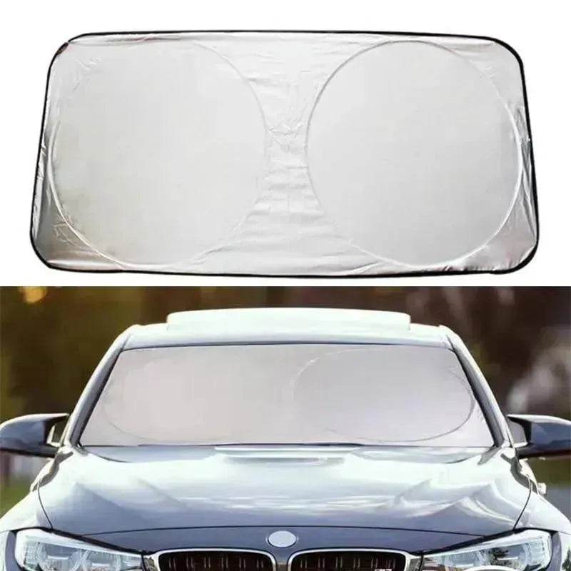 Sun block coated silver cloth material double circle - EX-STOCK Canada