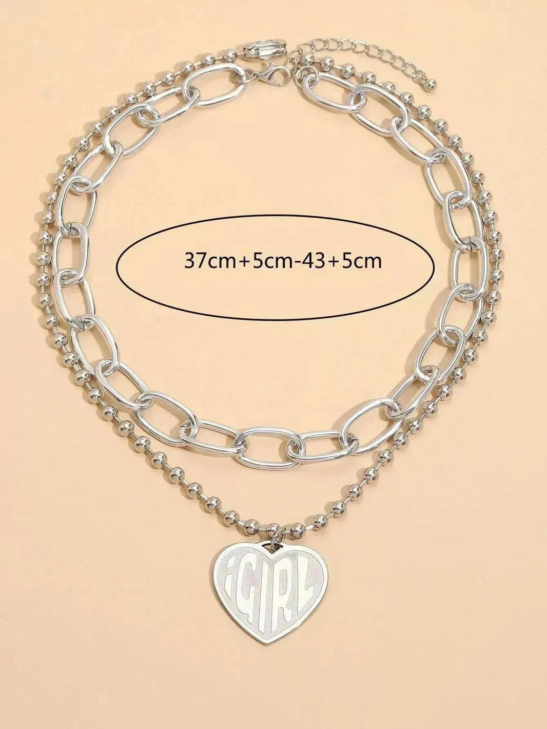 Sweet Commuter Student Necklace Pure Color Women's Jewelry - EX-STOCK Canada
