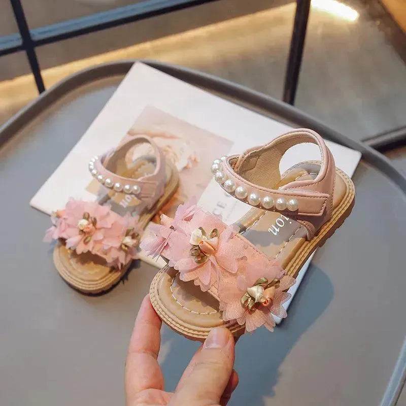 Sweet Flowers Kids Sandals Girls Versatile Soft Toddler Shoes - EX-STOCK Canada