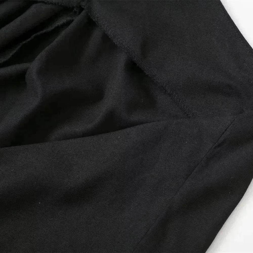 Tassel Hangings Collar Linen Dress - EX-STOCK Canada