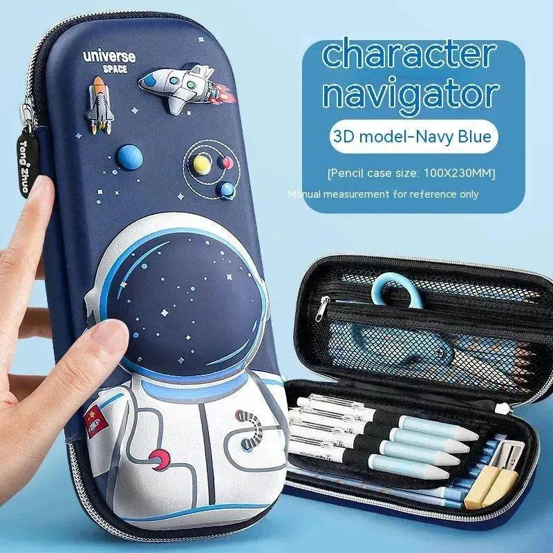 Three-dimensional Pencil Case Primary School Kindergarten Cartoon Large Capacity Pencil Case Pencil Box - EX-STOCK Canada