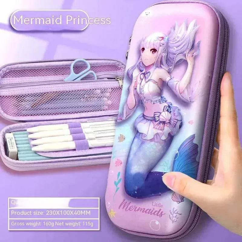 Three-dimensional Pencil Case Primary School Kindergarten Cartoon Large Capacity Pencil Case Pencil Box - EX-STOCK Canada