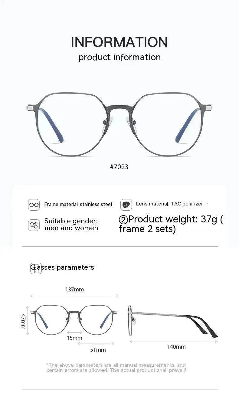 Three-in-one Polarized Sunglasses Magnetic Suction - EX-STOCK Canada