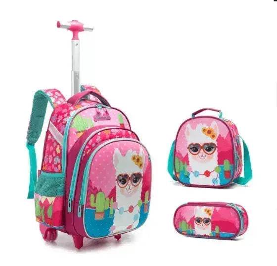 Three-piece Trolley Bag For Primary School Students - EX-STOCK Canada