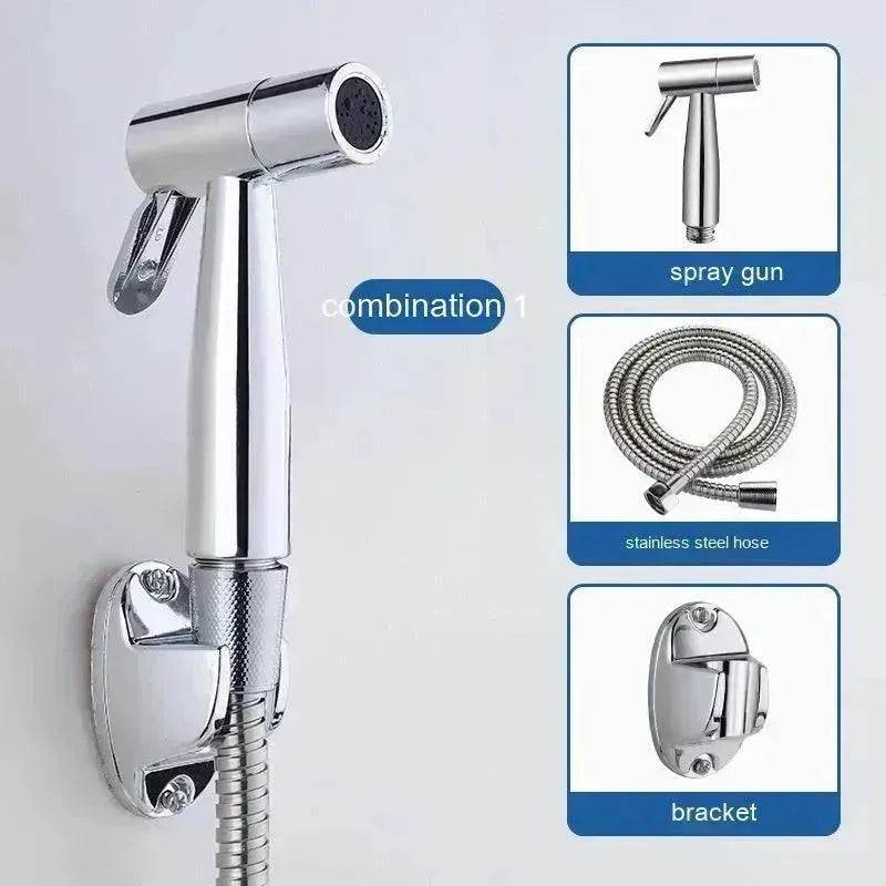 Toilet Spray Cleaner ABS Plastic Body Washing Nozzle Toilet Spray Gun Washer Suit - EX-STOCK Canada