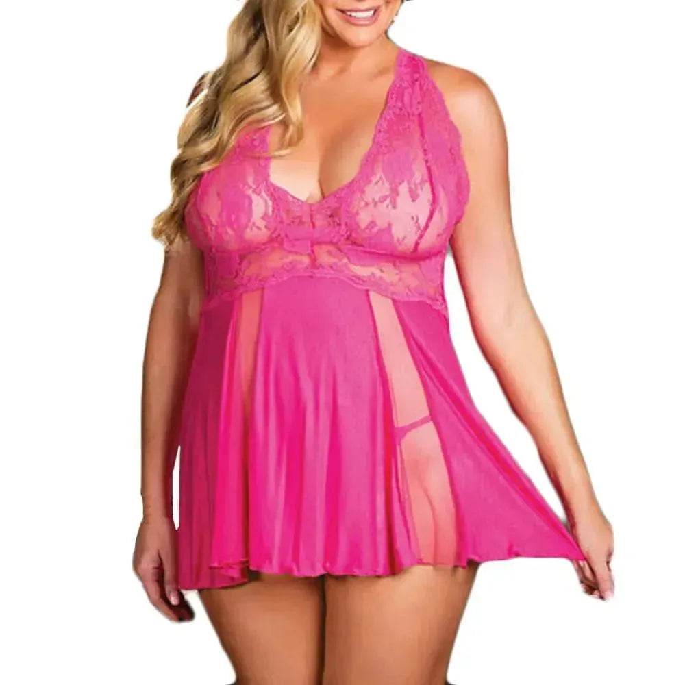 Transparent lingerie pajamas - EX-STOCK Canada