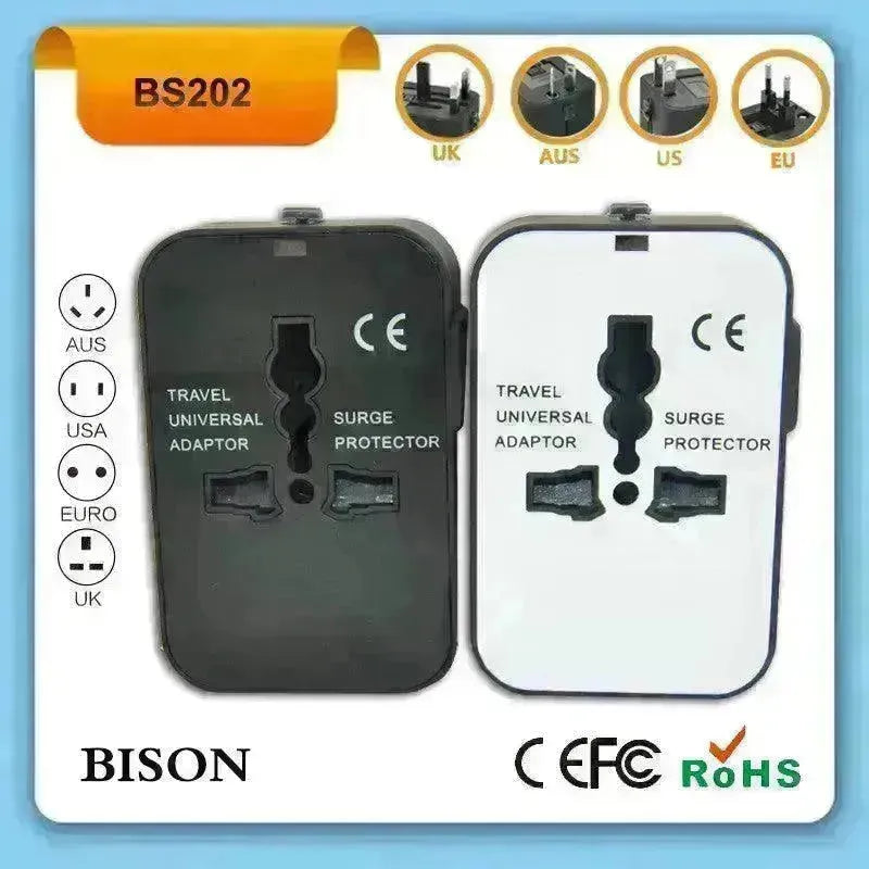 Travel Universal Conversion Plug Dual USB - EX-STOCK CANADA