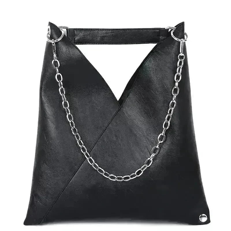 Trendy Casual Pleated Chain Zipper Women Handbag - EX-STOCK CANADA