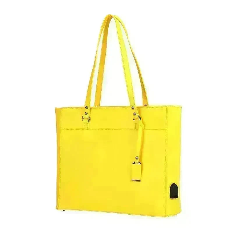 Trendy Fashion All-Match Handbags Leather Personalized Handbags - EX-STOCK CANADA