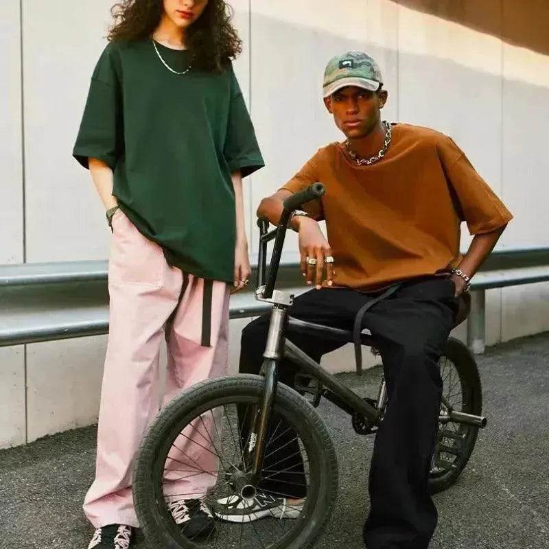 Trendy Street Straight Casual Trousers - EX-STOCK Canada