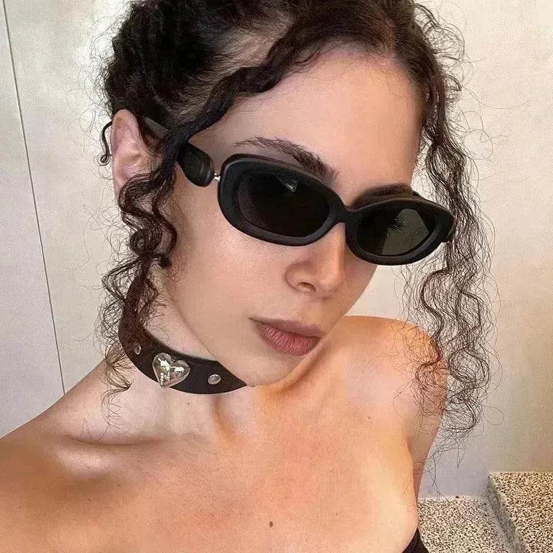 Trendy Sunglasses Oval Small Frame Men And Women Fashion Personalized - EX-STOCK Canada