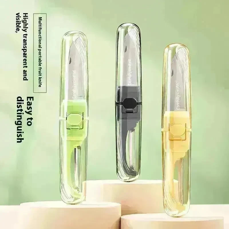 Two-in-one Portable Home Folding Double Head Fruit Knife Peeler - EX-STOCK CANADA