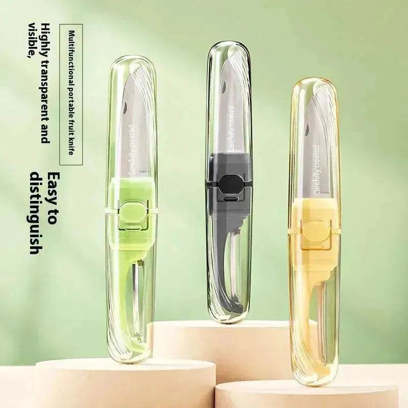 Two-in-one Portable Home Folding Double Head Fruit Knife Peeler - EX-STOCK Canada