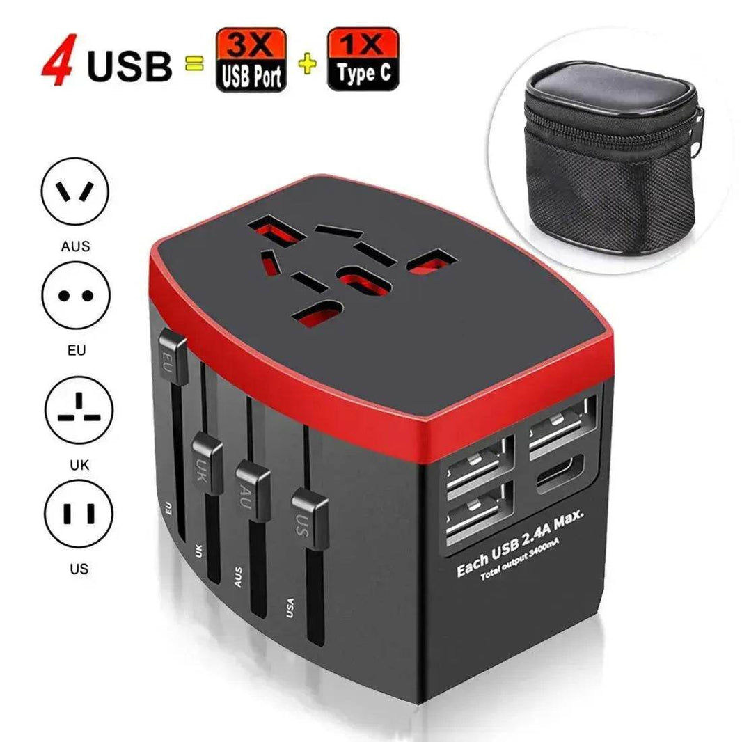 Universal Conversion Power Strip Socket - EX-STOCK Canada