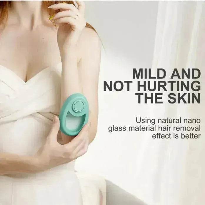 Upgraded Crystal Hair Removal Magic Crystal Hair Eraser Physical Exfoliating Tool Painless Hair Eraser Removal Tool For Legs Back Arms - EX-STOCK Canada