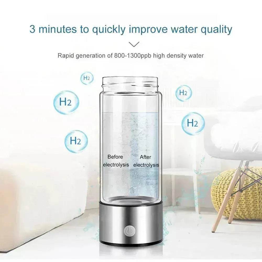 Upgraded Health Smart Hydrogen Water Cup Water Machine Live Hydrogen Power Cup - EX-STOCK Canada
