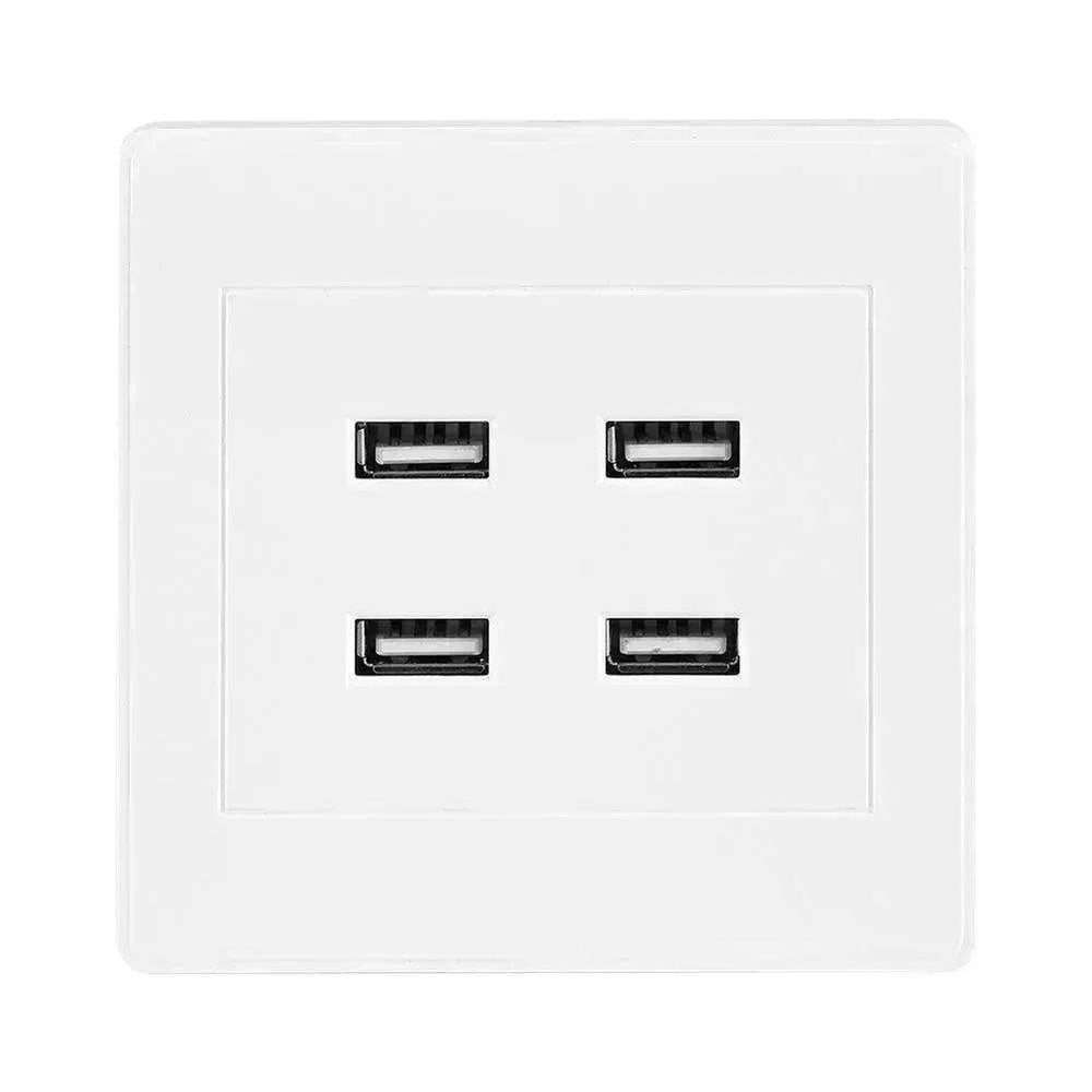 USB charging wall socket panel - EX-STOCK Canada