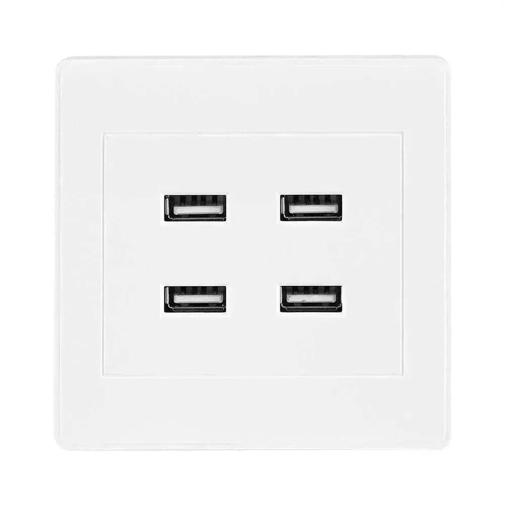 USB charging wall socket panel - EX-STOCK Canada