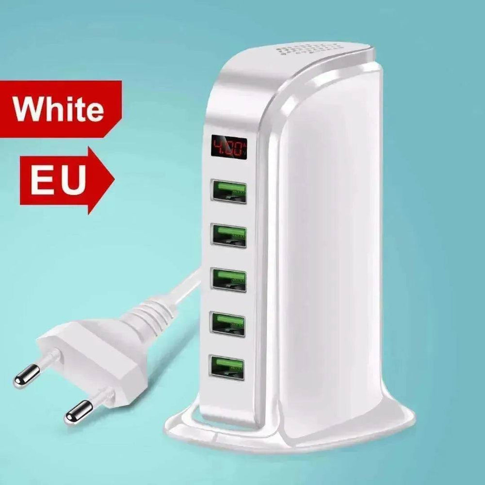 USB five-port smart charger Smart USB Power Adapter - EX-STOCK Canada