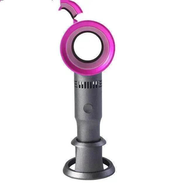 USB Mobile Phone Holder Hand-held Leafless Fan - EX-STOCK Canada