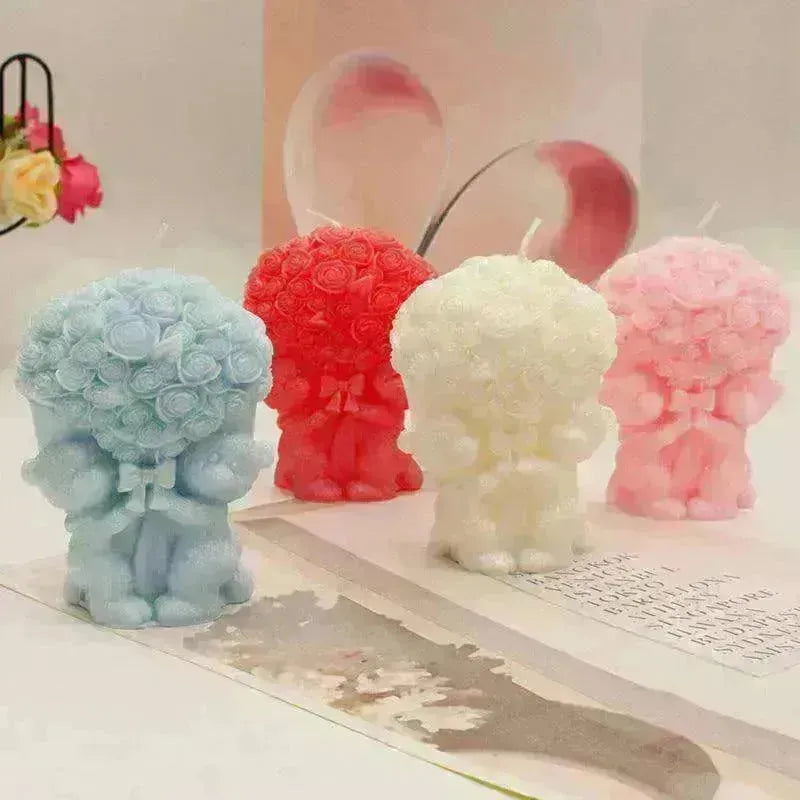 Valentine's Day Bear Shape Aromatherapy Candle - EX-STOCK CANADA