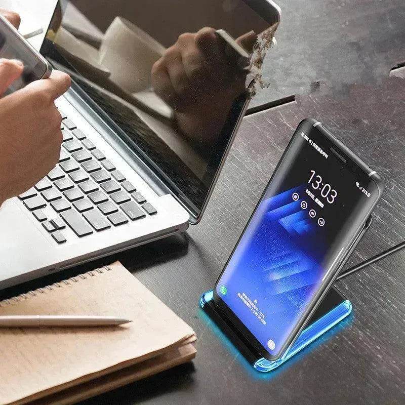 Vertical mobile phone wireless charger - EX-STOCK Canada