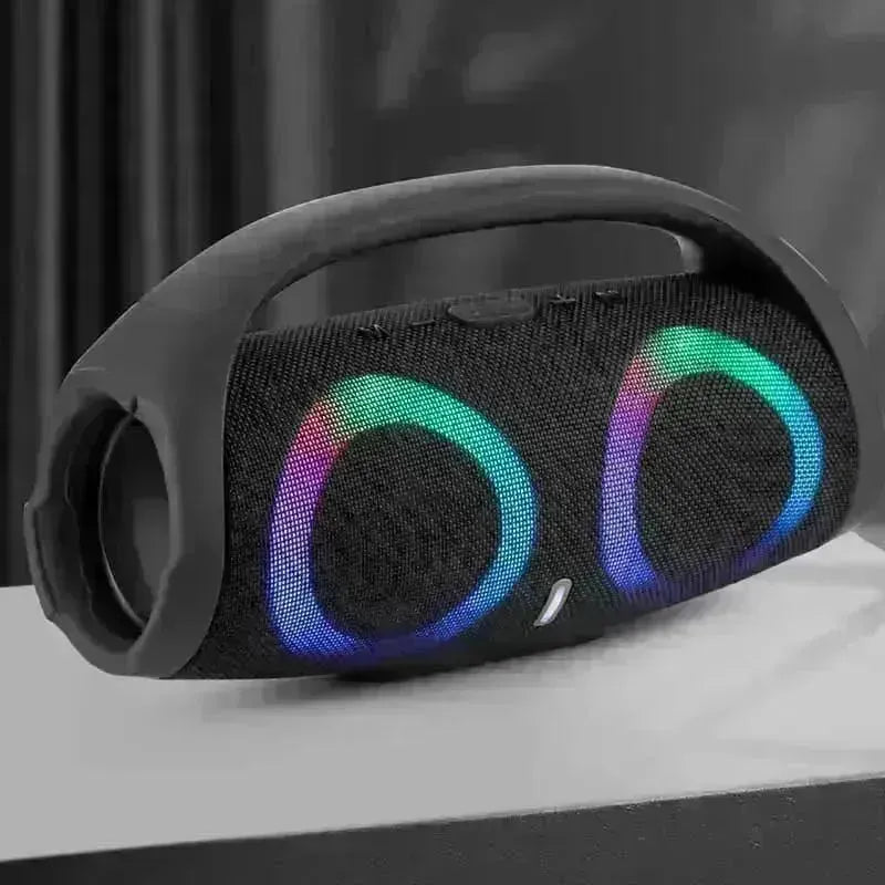 War Drum Three-generation Bluetooth Speaker With RGB Colored Lights Outdoor Portable Waterproof - EX-STOCK CANADA