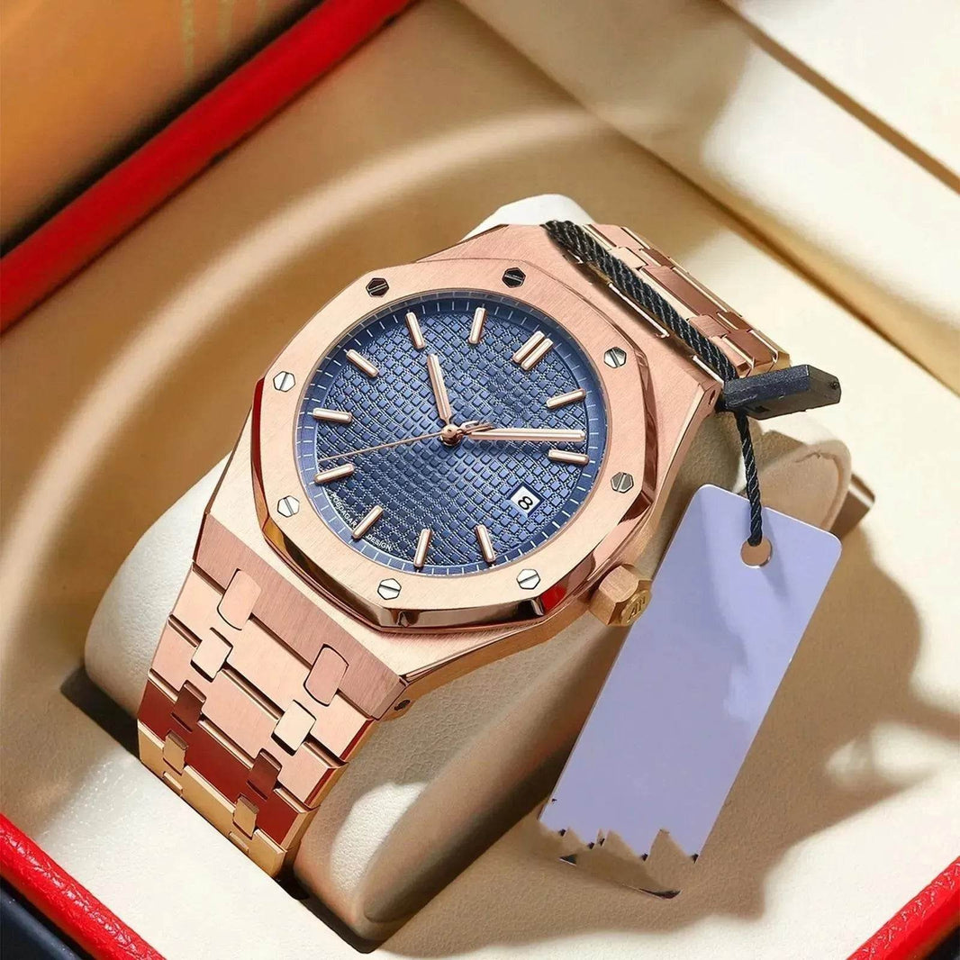 Waterproof Fashion Business Trend Luminous Calendar Watch - EX-STOCK Canada