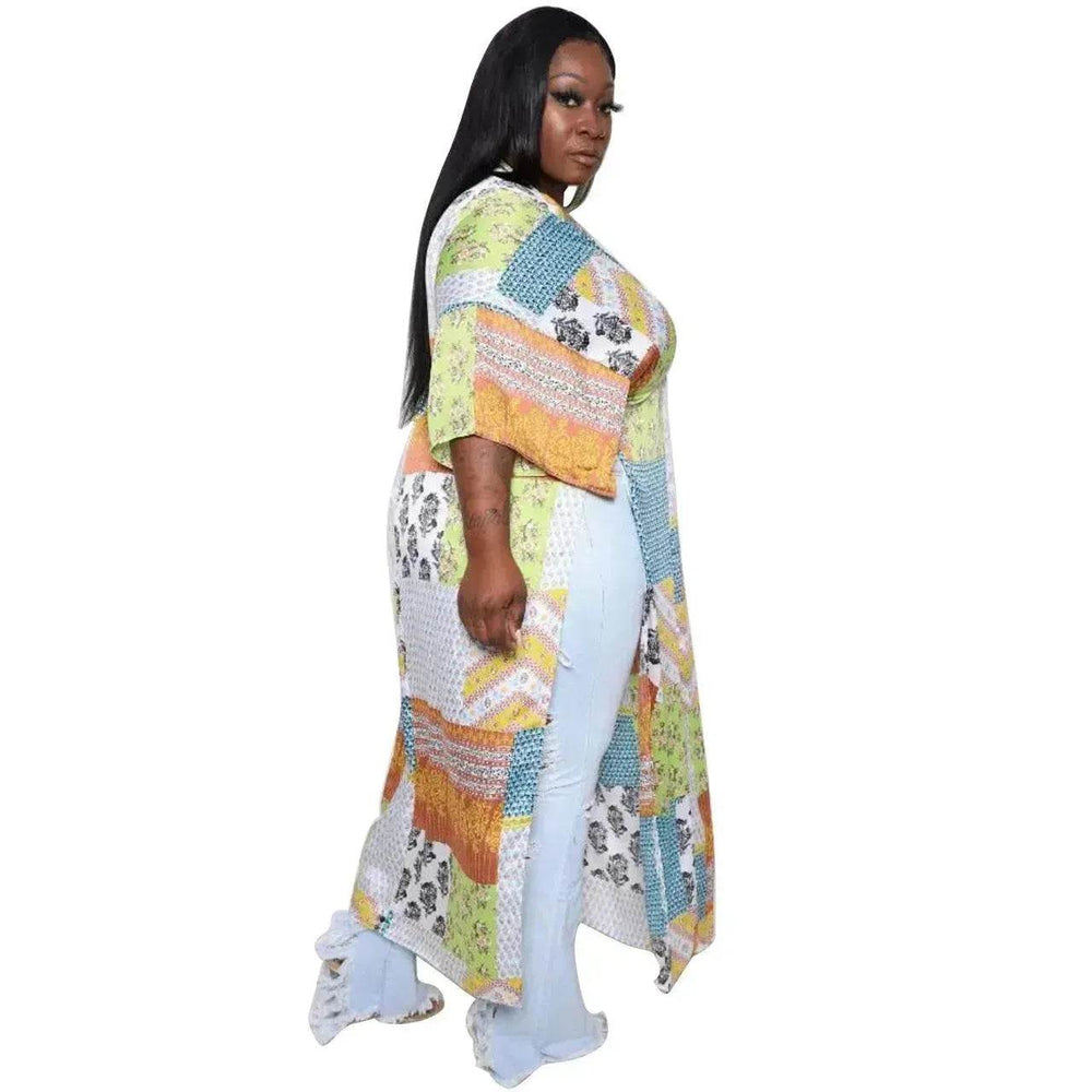 Wear Holiday Beach Dress Robe Loose Casual - EX-STOCK Canada