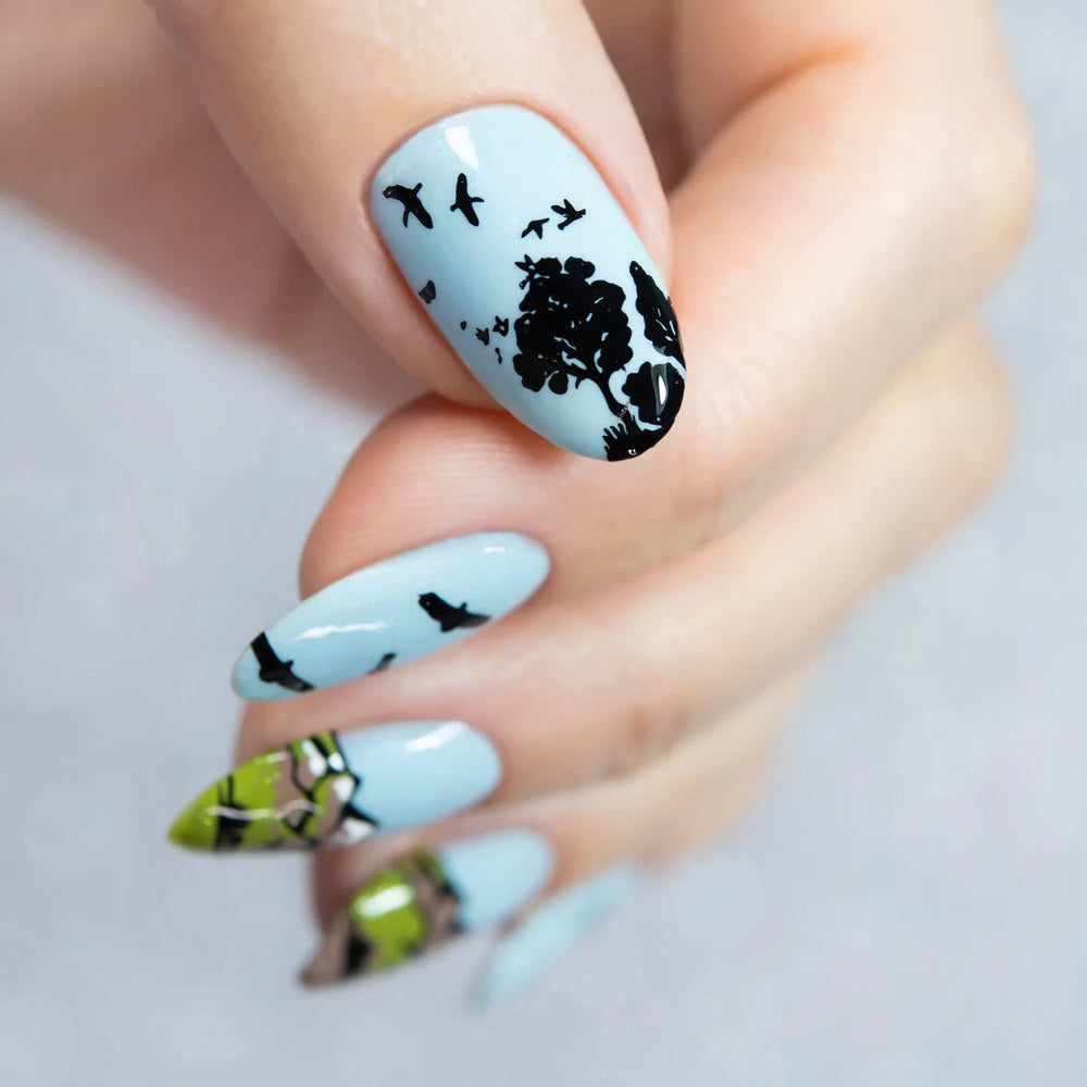 Whats Up - Backlit Scenery Stamping Plate EX-STOCK Canada