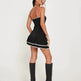 White-Edged Dress for Spring - EX-STOCK Canada