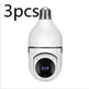WiFi CAMERA 1080P Bulb 4X Zoom Camera E27 Home 5GWiFi Alarm Monitor Best Home Security Camera System Wireless CCTV Outdoor Security Camera - EX-STOCK Canada