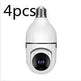 WiFi CAMERA 1080P Bulb 4X Zoom Camera E27 Home 5GWiFi Alarm Monitor Best Home Security Camera System Wireless CCTV Outdoor Security Camera - EX-STOCK Canada